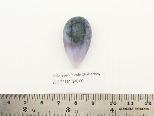 Indonesian Purple Chalcedony