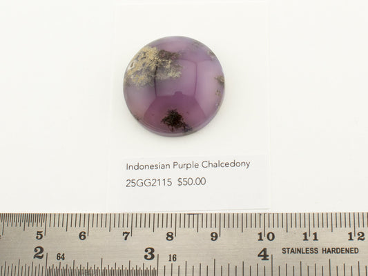 Indonesian Purple Chalcedony