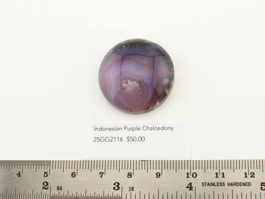 Indonesian Purple Chalcedony