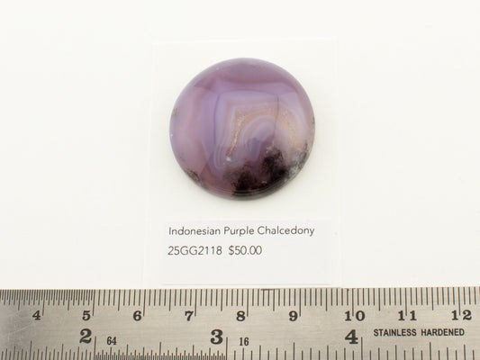 Indonesian Purple Chalcedony