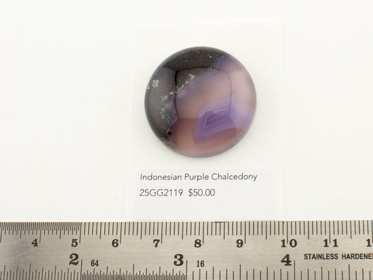Indonesian Purple Chalcedony