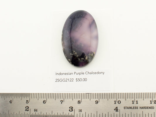 Indonesian Purple Chalcedony
