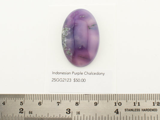 Indonesian Purple Chalcedony