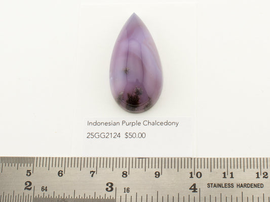 Indonesian Purple Chalcedony