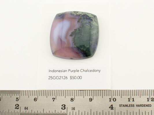 Indonesian Purple Chalcedony