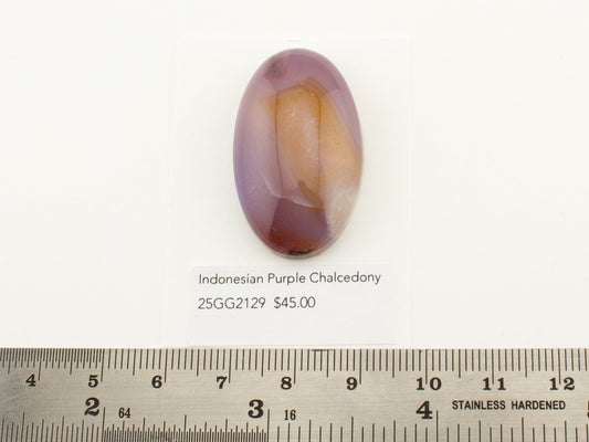 Indonesian Purple Chalcedony