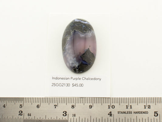 Indonesian Purple Chalcedony