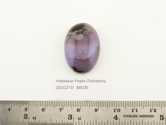 Indonesian Purple Chalcedony