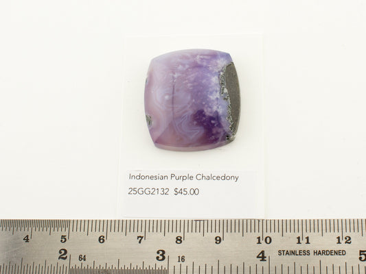 Indonesian Purple Chalcedony