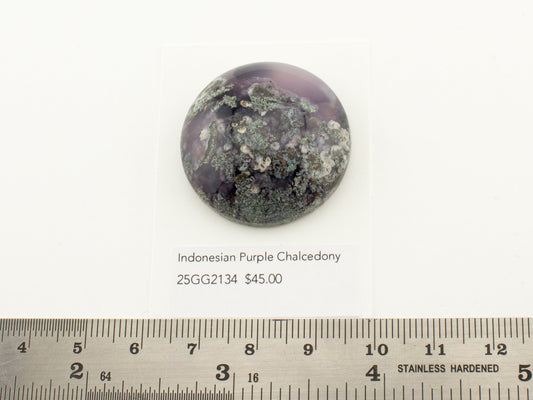 Indonesian Purple Chalcedony