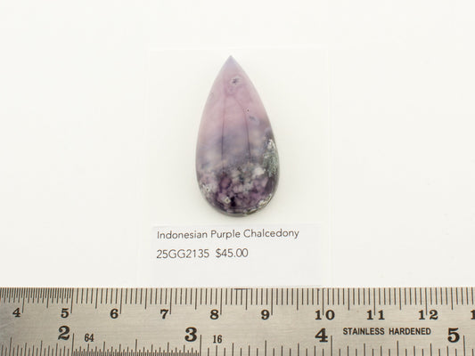 Indonesian Purple Chalcedony
