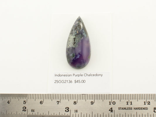 Indonesian Purple Chalcedony