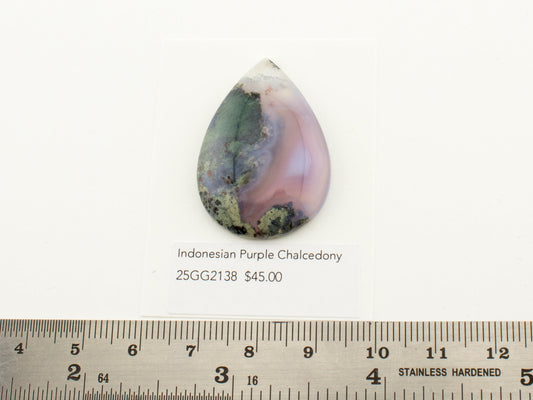 Indonesian Purple Chalcedony