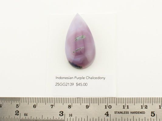 Indonesian Purple Chalcedony
