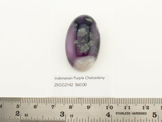 Indonesian Purple Chalcedony
