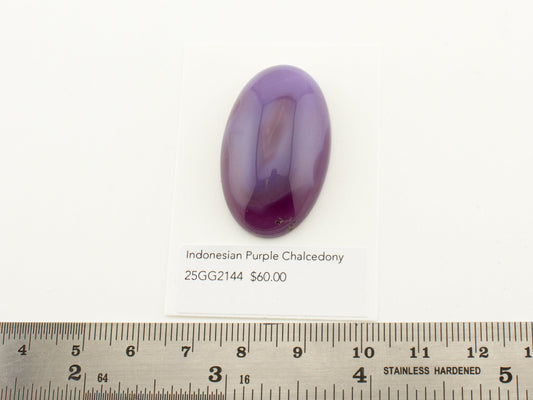 Indonesian Purple Chalcedony