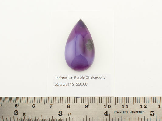 Indonesian Purple Chalcedony