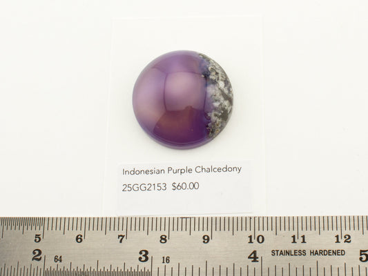Indonesian Purple Chalcedony