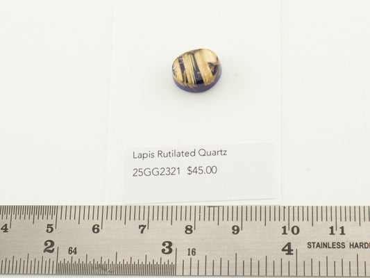 Lapis Rutilated Quartz