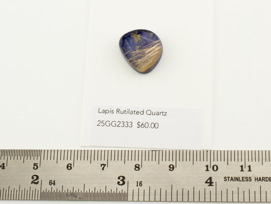 Lapis Rutilated Quartz