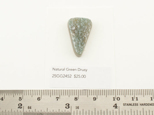 Natural Green Drusy