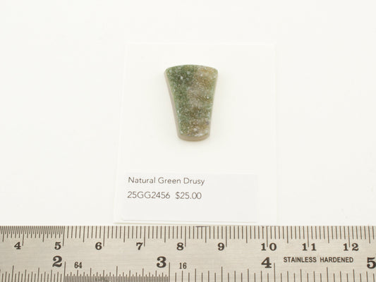 Natural Green Drusy