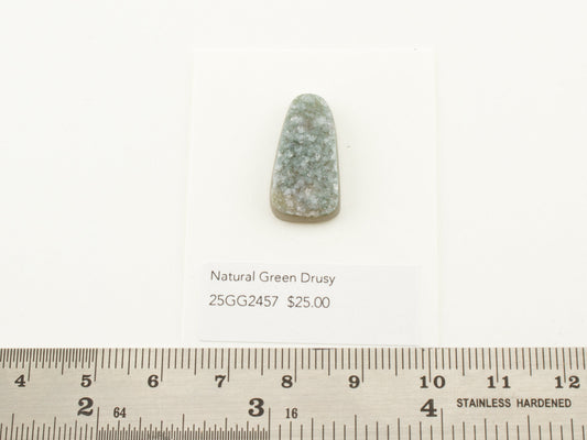 Natural Green Drusy