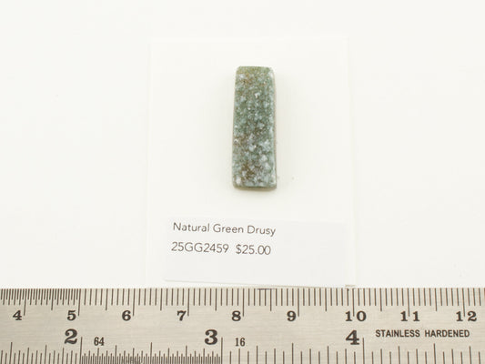 Natural Green Drusy