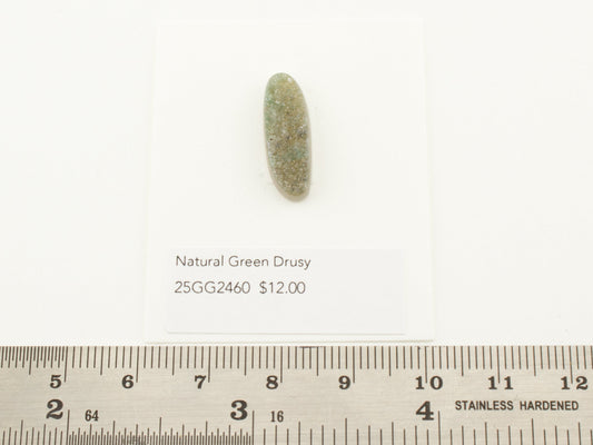 Natural Green Drusy