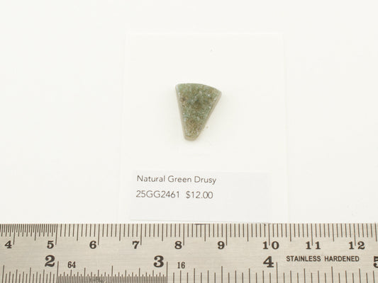 Natural Green Drusy