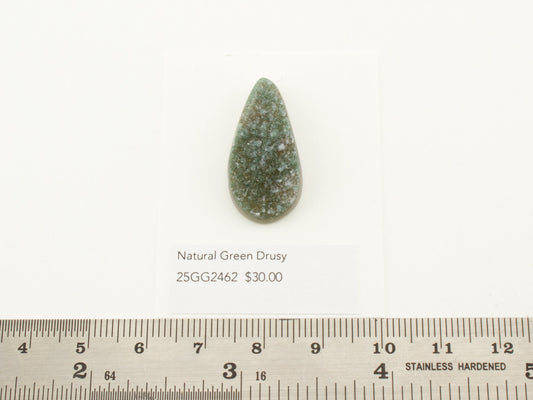 Natural Green Drusy