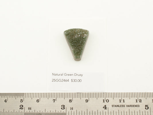 Natural Green Drusy