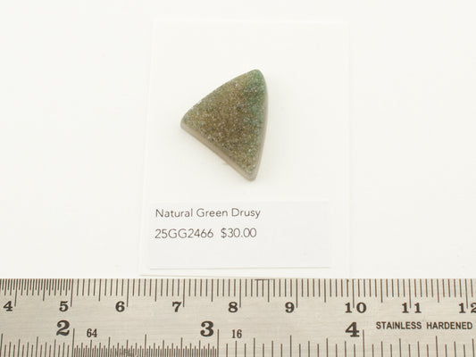 Natural Green Drusy