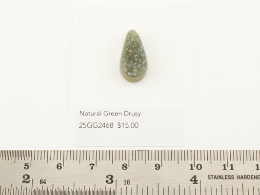 Natural Green Drusy