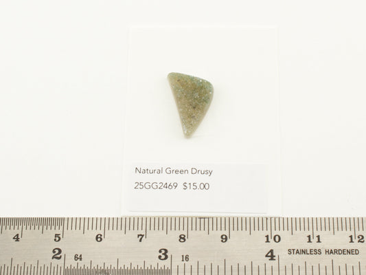 Natural Green Drusy