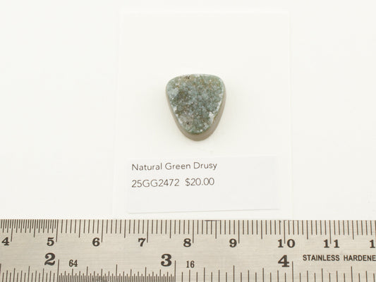 Natural Green Drusy