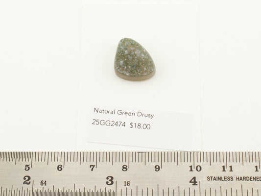 Natural Green Drusy
