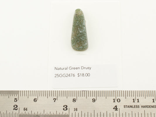 Natural Green Drusy