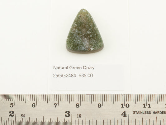 Natural Green Drusy