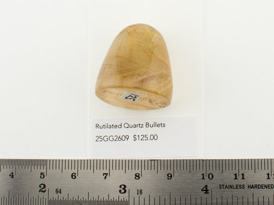 Rutilated Quartz Bullets