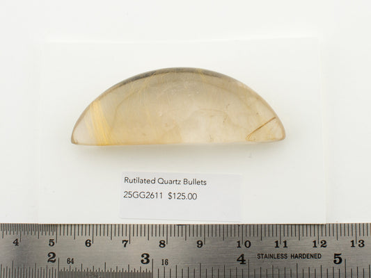 Rutilated Quartz Bullets
