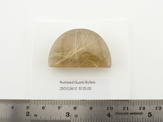 Rutilated Quartz Bullets