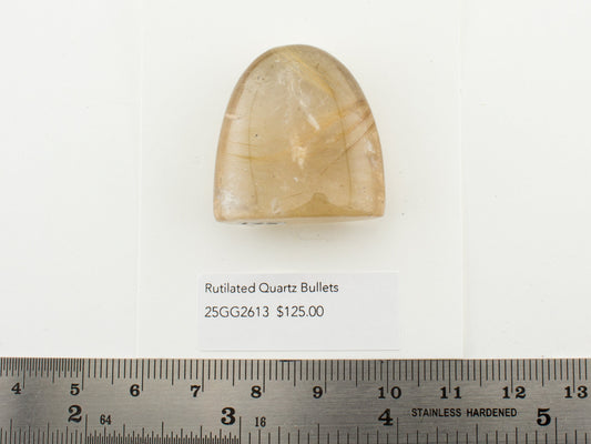 Rutilated Quartz Bullets