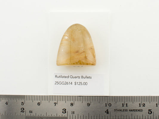 Rutilated Quartz Bullets