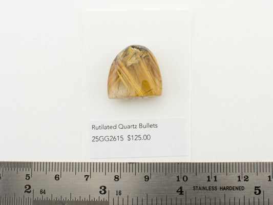 Rutilated Quartz Bullets