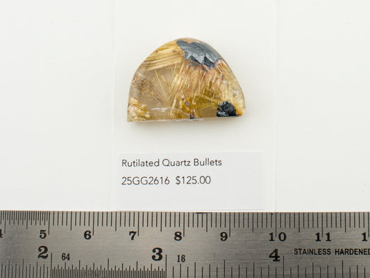 Rutilated Quartz Bullets