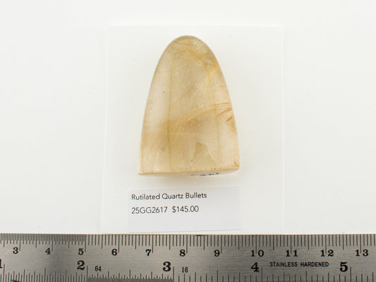Rutilated Quartz Bullets