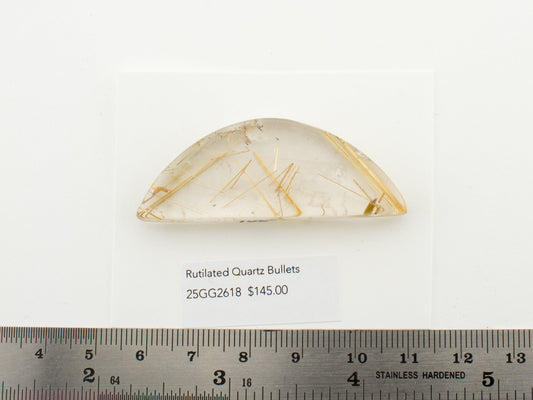 Rutilated Quartz Bullets