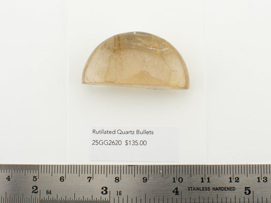Rutilated Quartz Bullets