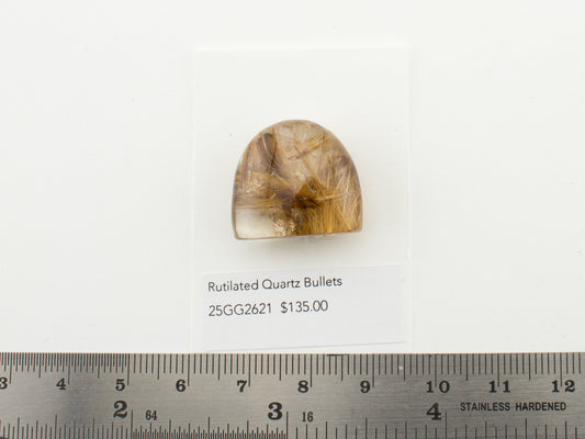 Rutilated Quartz Bullets